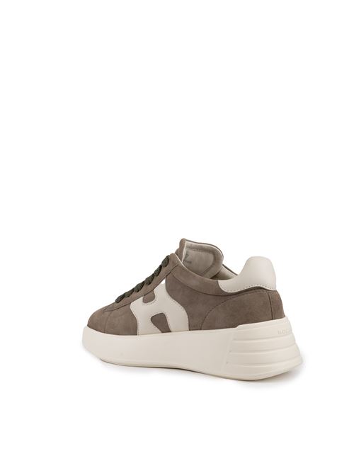 Sneakers Rebel in pelle scamosciata marrone HOGAN | HXW5620DN61 PK60GAA